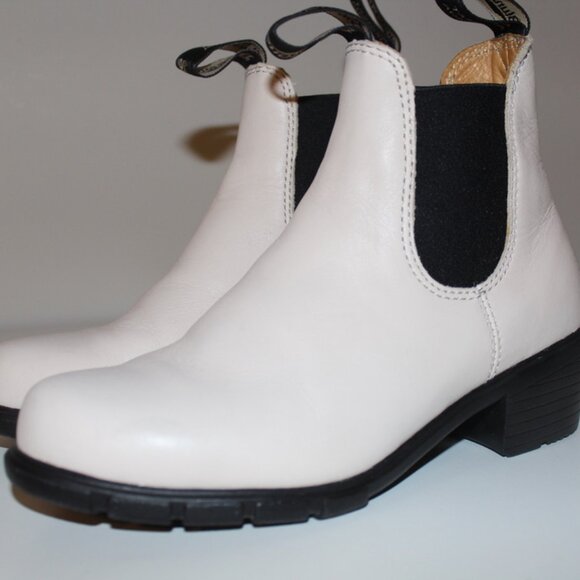 Blundstone 2160 Chelsea Pink Ankle Boot Pearl Women's Size 7.5 EU 37.5 Leather - Picture 1 of 9